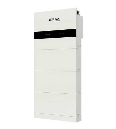 Beispiel eines weissen X3-IES Heimspeichersystems mit einem Wechselrichter, einer Steuereinheit und drei Batteriemodulen | klimaworld.com