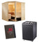 Sentiotec Sauna-Set | Alaska Corner | Concept R 9 kW | Pro B2