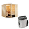 Sentiotec Sauna-Set | Alaska Corner | Scandia Next 9 kW inkl. Steuerung
