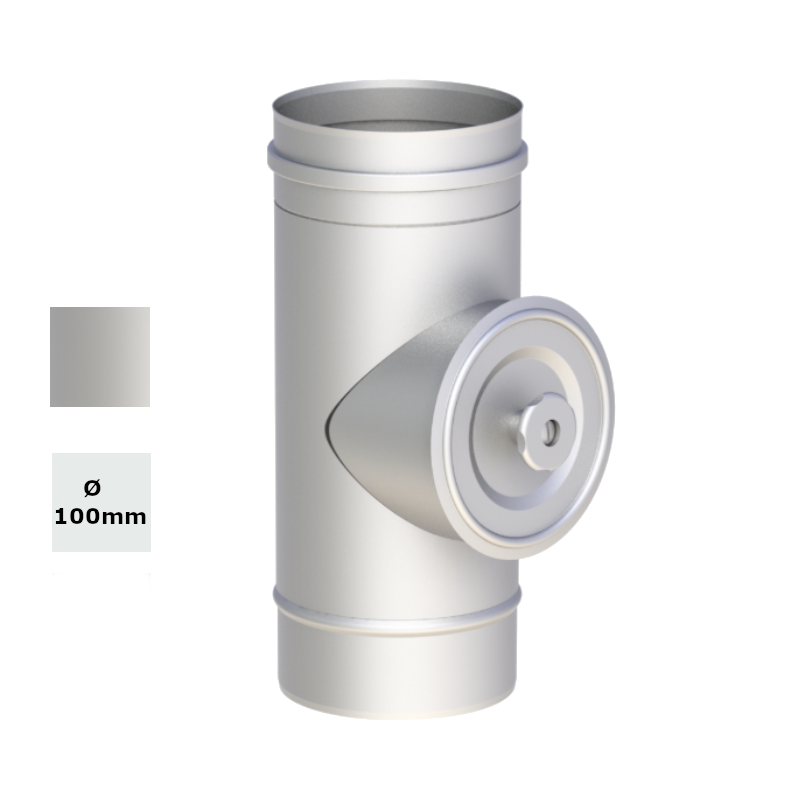 Jeremias | Reinigungselement rund | Dichtring (ALBI367) beigelegt -A | Ø100mm