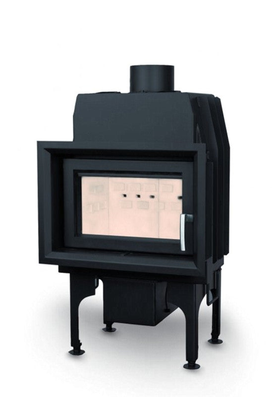 Warmluft Kamineinsatz Flamen Alfa 50H F (K) 6kW mit Klapptür