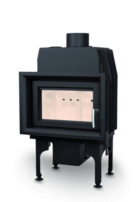 Warmluft Kamineinsatz Flamen Alfa 50H F (K) 6kW mit Klapptür