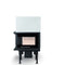 Warmluft Kamineinsatz Flamen Alfa 50V L, Eckglas links,  6kW