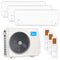 MIDEA | Klima-Set ALL EASY PRO | 2 × 2,7 kW + 3,5 kW