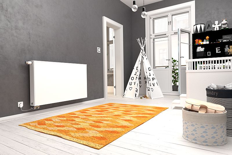 HM Heizkoerper | Ambientebild Kinderzimmer THEMA NT | klimaworlv.com
