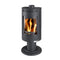 Thorma | Andorra Exclusiv Kaminofen | Stahl Schwarz | 7,5 kW
