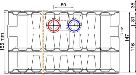 HM Heizkoerper | Ansicht Aufbau Konvektorbleche und Heizplatten THEMA M - Typ 33 |  klimaworlv.com