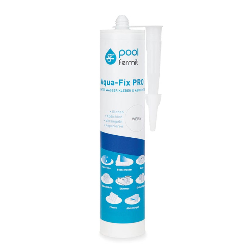 Fermit Aqua-Fix Pro | 290 ml Kartusche | weiß
