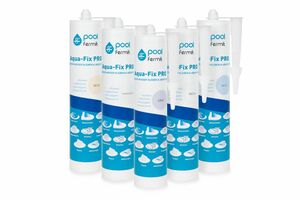 Fermit Aqua-Fix Pro | 280 ml Kartusche | schwarz
