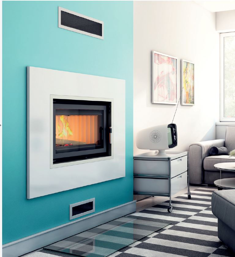 Kamineinsatz wasserführend Aquario AO16 Kw Kratki