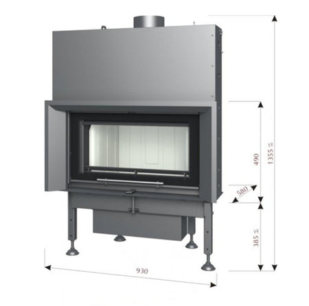 Wasserkamin Aquatic WH 70 V 10 kW BEF Home Set 1