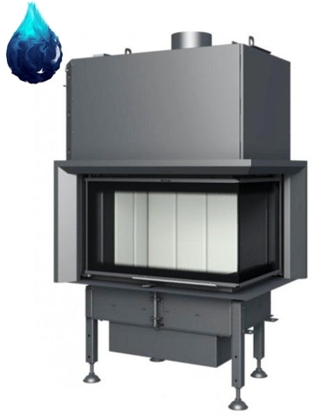 Wasser Kamineinsatz Aquatic WH 80 VCP 14,5 kW BEF Home Set 1