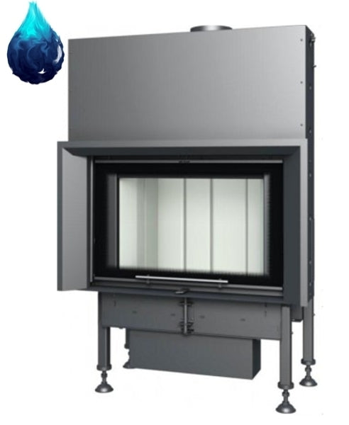 Wasser Kamineinsatz Aquatic WH 85 V 22,5 kW BEF Home Set 1