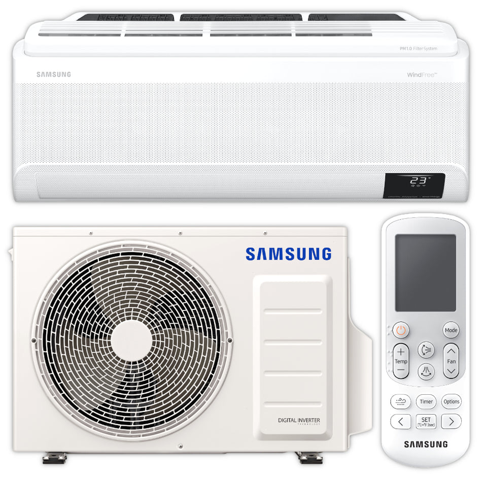 SAMSUNG Klimaanlage Wind-Free™ Pure | AR12AXKAAWKN/EU NASA | 3,5 kW | Klimaworld.com