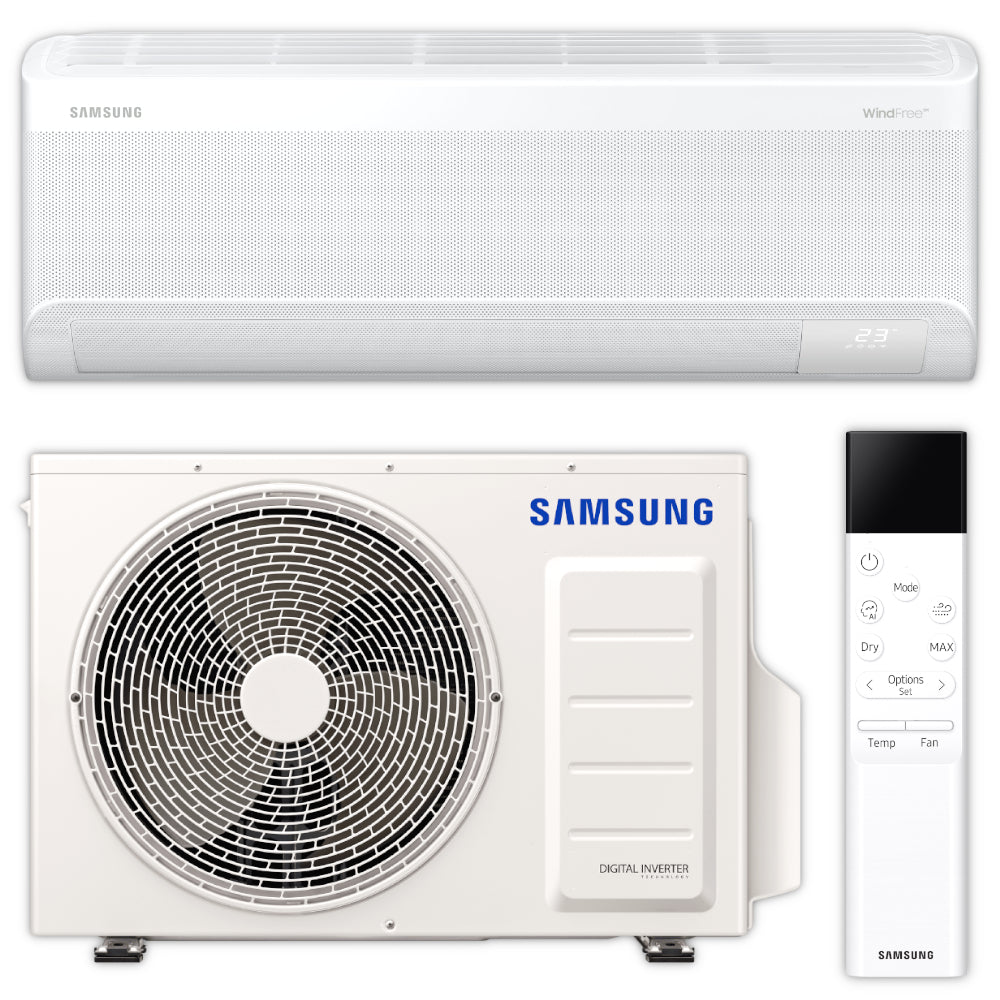 SAMSUNG Split Klimaanlage Set WindFree Elite | Klimaworld.com