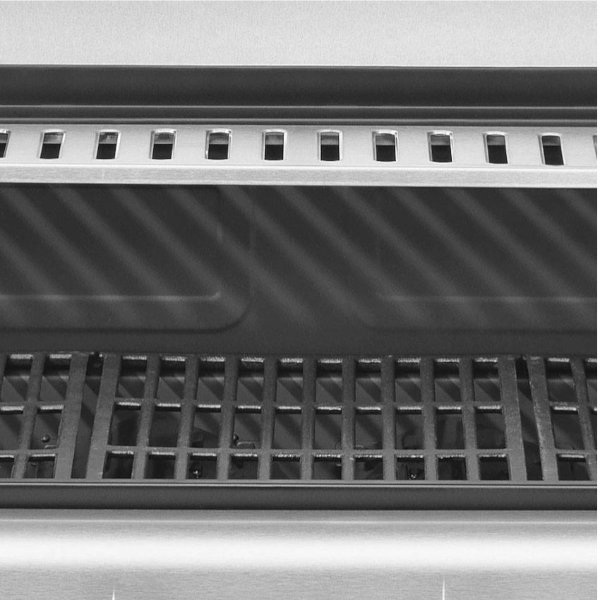 JUSTUS | Ares 4 S | Gasgrill mit Edelstahl-Frontblende | 4 x 3,0 kW + 1 x 2,5 kW