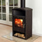 Warmuftkaminofen | Asgård 3 | Schwarz | 6 kW