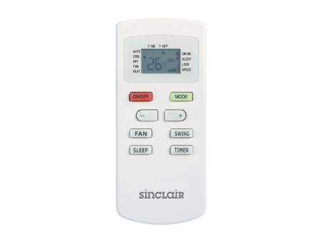Klimaanlage A++ Sinclair Monosplit Inverter System Rocky ASH-12AIR3 3,2kW 