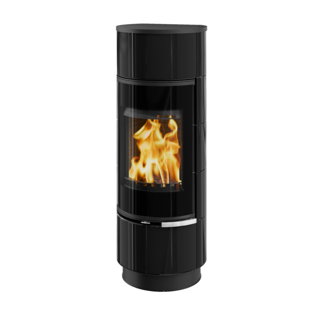 THROMA Kaminofen | ATIKA PLUS Keramik | 7,5 kW | Schwarz