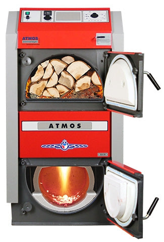 ATMOS GS25 Scheitholzvergaser geöffnet | klimaworld.com