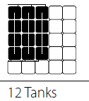 Aufstellschema 12 Tanks - VSF 14