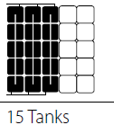 Aufstellschema 15 Tanks - VSF 619