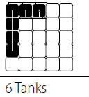 Aufstellschema 6 Tanks - VSF 125