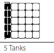 Aufstellschema  5 Tanks - VSF 17