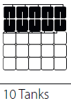 Aufstellschema  10 Tanks - VSF 6