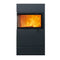AUSTROFLAMM Kaminofen | Dexter 2.0 | rechts | 6,0 kW | Ao/Ah | Keramott Carbon Grey