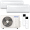 Samsung Multisplit Klimaanlage Set | WindFree Avant | 2x2,5 kW | Weiß