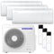 Samsung Multisplit Klimaanlage | WindFree Avant | 3x2,5 kW | Weiß