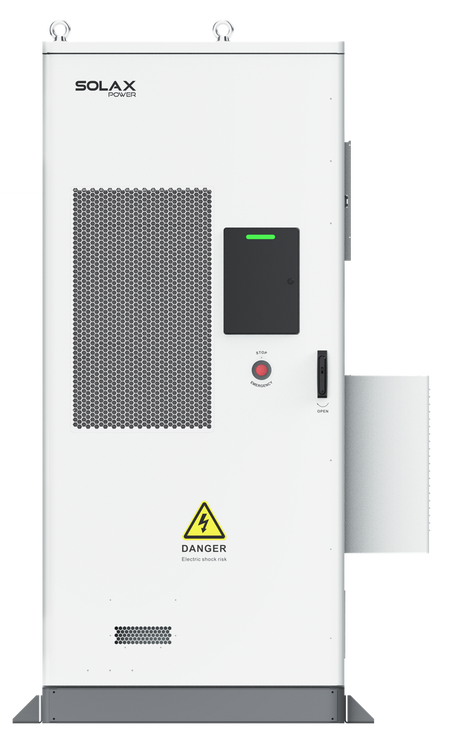 Weißer SolaX AELIO B100 Batterieschrank | klimaworld.com