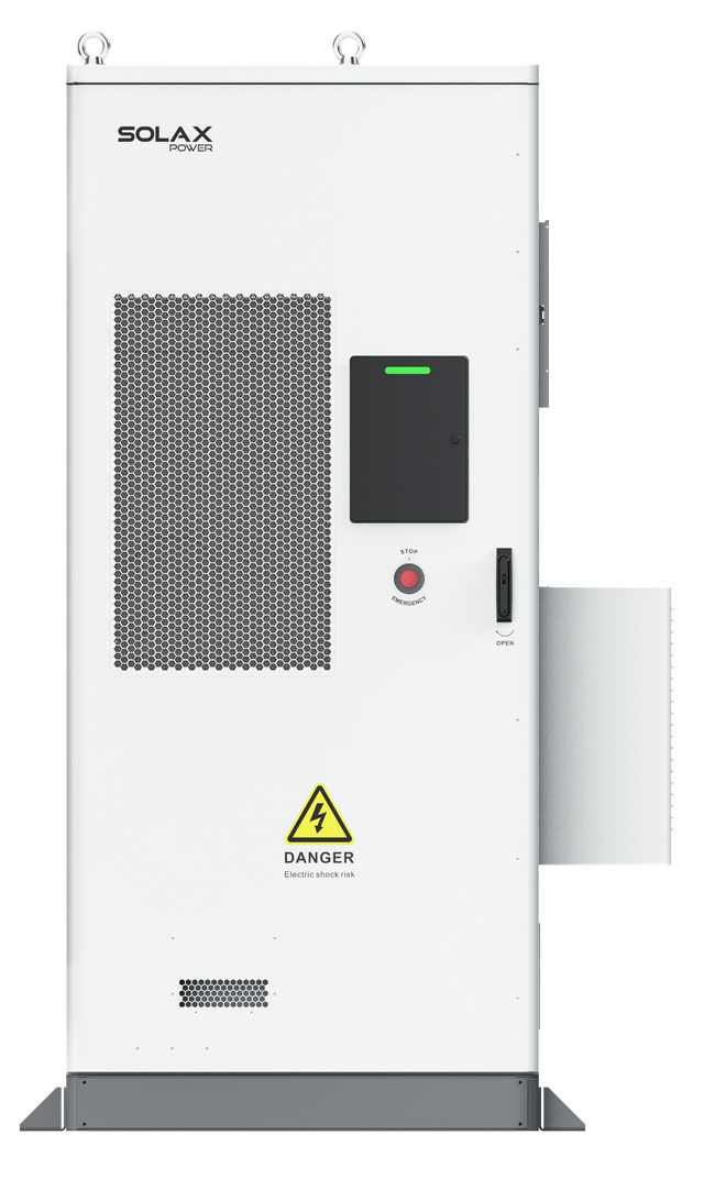 Weißer SolaX AELIO B100 Batterieschrank | klimaworld.com