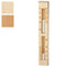 Sentiotec Sanduhr 553 | weißer Sand | Holz, Farbwahl