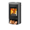 Haas+Sohn | Kaminofen BALI easy 296.17-ST perl-schwarz/grau | 6 kW