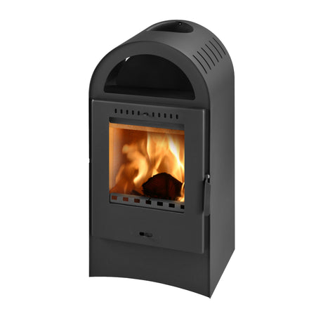 Thorma | Kaminofen | BASEL II | schwarz | 7 kW