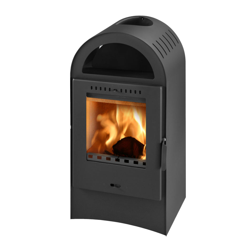 Thorma | Kaminofen | BASEL II | schwarz | 7 kW