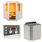 Sentiotec Sauna Komplettset Basic Corner | Viking Combi | 5 Pers