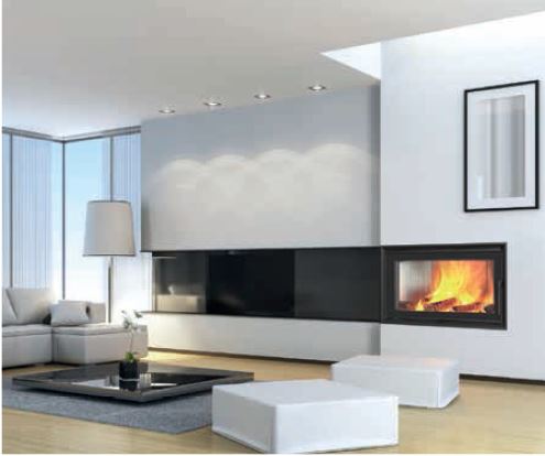 Warmluftkamineinsatz BEF Trend 6 4-7kW