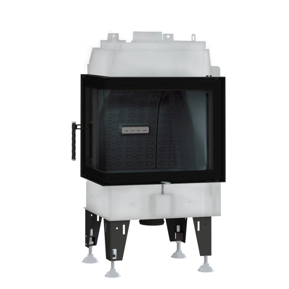 BeF Home Kamineinsatz Royal 7 CL | 7 kW |mit Eckfenster 