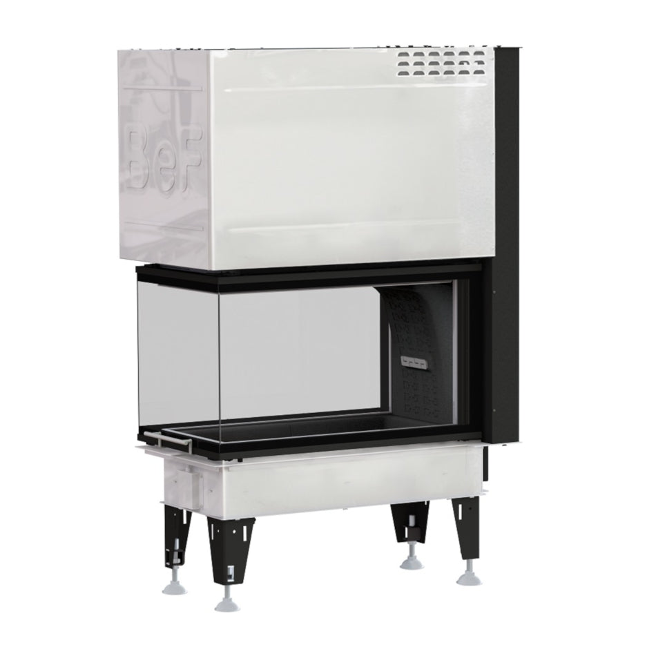 BeF Home kamineinsatz Royal V 10 U| 13 kW | Hebetür