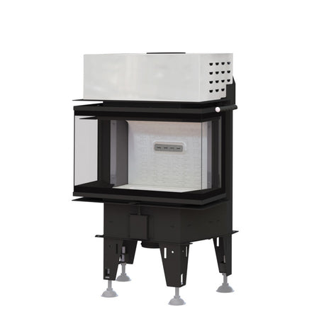 Bef Home Kamineinsatz  Therm 6 C| 6 kW | weißer Feuerraum 