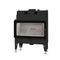 BeF Home Kamineinsatz Therm 10 | 13 kW | weißer runder Feuerraum