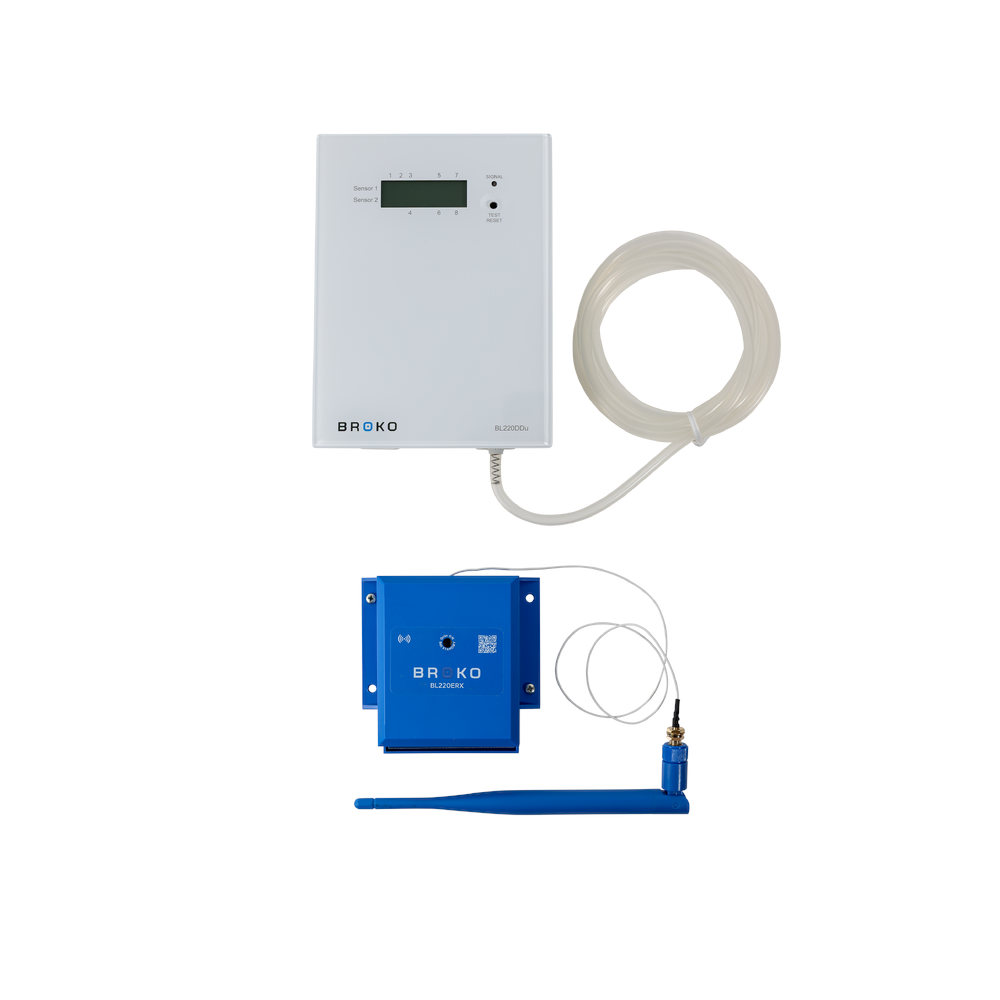 BROKO Set bestehend aus weissem BL220DDu und blauem BL220ERX | klimaworld.com
