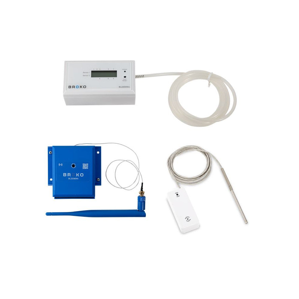 BROKO Set bestehend aus Differenzdrucksensor, Temperaturwaechter und Funk-Abluf-Sicherheitsschalter | klimaworld.com