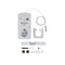 BROKO Set Dunstabzüge | BL220Fslim | Funk-Schalter Slim Schuko + Fensterkontakt