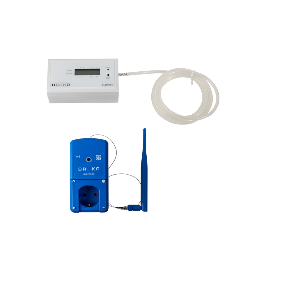 BROKO Set bestehend aus weissem BL220DDa und blauem BL220SRX | klimaworld.com