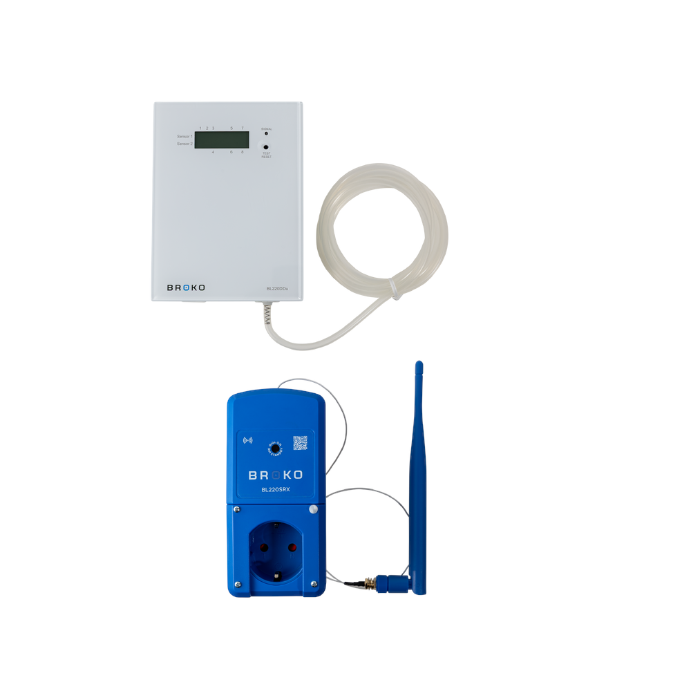BROKO Set bestehend aus weissem BL220DDu und blauem BL220SRX | klimaworld.com