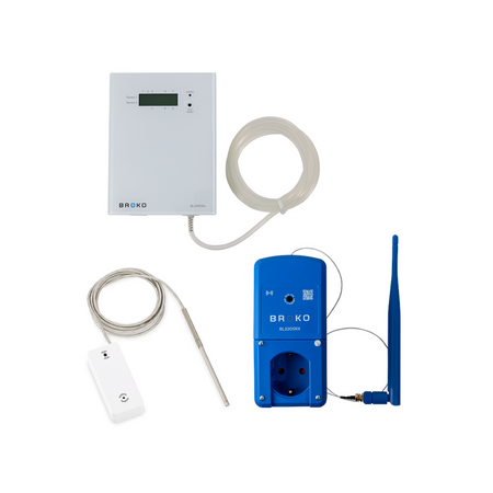BROKO Set bestehend aus Differenzdrucksensor, Temperaturwaechter und Funk-Abluf-Sicherheitsschalter | klimaworld.com
